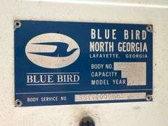 2003 Blue Bird School Bus, International Engine, 71 Seats- w/TITLE