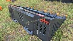 LandHonor RB-14-72W Skid Steer Rock Bucket, 72" W
