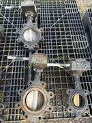 Industrial Butterfly Valves, Flanged, Manual Lever Pallet not included