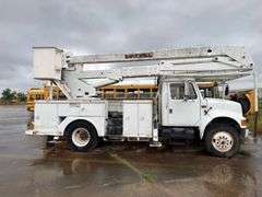 1991 Navistar International 4700 4x2 Bucket Truck, 3,468 Miles-NON RUNNING-w/TITLE