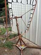 Toss Back Rebounder Net, Metal Frame, Sports Training Equipment, Qty 2