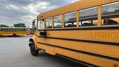 1997 AmTran SS-31 School Bus, 71 Seats, Reviva T444E Engine- MSO and BILL OF SALE