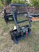 LandHonor Hydraulic Winch Attachment, 15,000 lbs. Hydraulic winch