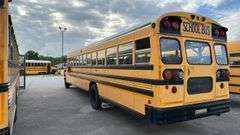 2001 Blue Bird School Bus, International T444E C210 Diesel Engine- MSO and BILL OF SALE