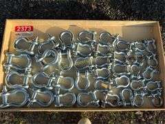 LandHonor LHR-G209  Shackles, Galvanized Carbon St LandHonor LHR-G209 4.75T Anchor Bow Shackles, Galvanized Carbon Steel, wit