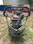 Billy Goat Outdoor Lawn Vacuum, Honda Engine, Large Collection Bag. Condition unknown