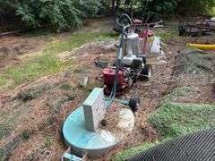 Billy Goat Outdoor Lawn Vacuum, Honda Engine, Large Collection Bag. Condition unknown
