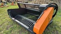 LandHonor RP-12-72W Skid Steer Rock Bucket, 72" W