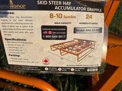 LandHonor HAG-12-24Q Skid Steer Hay Accumulator Gr
