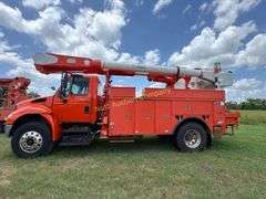 2010 International 4400 SBA Utility Bucket Truck Vin 1HTMKAAR6AH276588 Drivetrain 4x2 Engine DT466, Maxxforce Per seller, tru