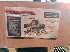 LandHonor 20000 lbs. Electric Winch, 7.8 HP, 12V, LandHonor 20000 lbs. Electric Winch, 7.8 HP, 12V, Wired Remote Control