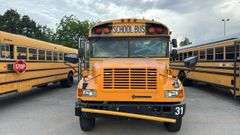 2001 Blue Bird School Bus, International T444E C210 Diesel Engine- MSO and BILL OF SALE
