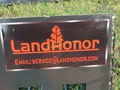 LandHonor RB-14-66W Skid Steer Rock Bucket Attachm