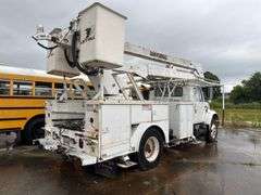 1991 Navistar International 4700 4x2 Bucket Truck, 3,468 Miles-NON RUNNING-w/TITLE
