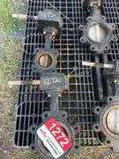 Industrial Butterfly Valves, Flanged, Manual Lever Pallet not included
