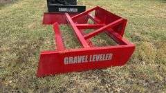 Gravel Leveler, Steel Construction, 6' Width