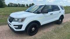 2017 Ford Explorer Police Interceptor AWD Vin 1FM5K8AR6HGC63202 Miles showing 86,874 Engine V6, 3.7