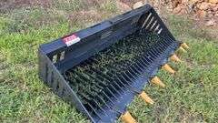 LandHonor RB-14-78W Skid Steer Rock Bucket, 78" W