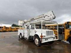 1991 Navistar International 4700 4x2 Bucket Truck, 3,468 Miles-NON RUNNING-w/TITLE