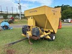 Gravely Pro Vac 1050 Lawn Vacuum Trailer, Robin Subaru Engine, 18 HP. Condition unknown