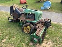 John Deere 2653A Riding Greens Mower, Diesel Engine, Hydrostatic. Condition unknown