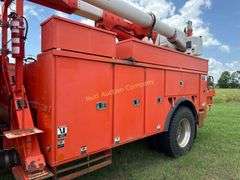 2010 International 4400 SBA Utility Bucket Truck Vin 1HTMKAAR6AH276588 Drivetrain 4x2 Engine DT466, Maxxforce Per seller, tru