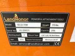 NO Till Seed Drill for Tractor and Skid Steer, Mod