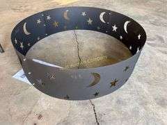 LandHonor 36" Round Metal Fire Pit Ring, Model LD