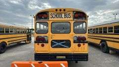 2001 Blue Bird International 3800 School Bus T444E C210 Diesel Engine- MSO and BILL OF SALE