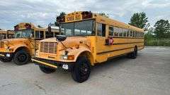 1998 International School Bus, T444E B190F Diesel Engine- MSO and BILL OF SALE