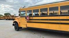 2001 Blue Bird International 3800 School Bus T444E C210 Diesel Engine- MSO and BILL OF SALE