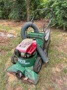 Billy Goat Outdoor Lawn Vacuum, Honda Engine, Large Collection Bag. Condition unknown