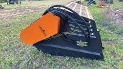 LandHonor RP-12-72W Skid Steer Rock Bucket, 72" W