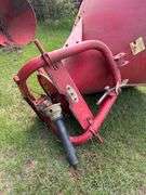 Cosmo 500 Fertilizer Spreader, PTO Driven, 3-Point Hitch. Missing half shaft. Condition unknown