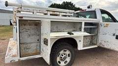 2013 Chevrolet Silverado 2500 4x4 Vin 1GB0KVCG1DZ359542 Miles showing 219,491 Engine V8, Votec 6000 Service Body, Ladder Rack