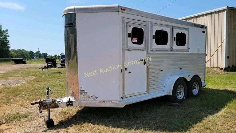 2008 Cimarron Horse Trailer, 3-Horse Capacity, Aluminum, Bumper Pull, VIN# 5PAHB17228C005688 - NO TITLE