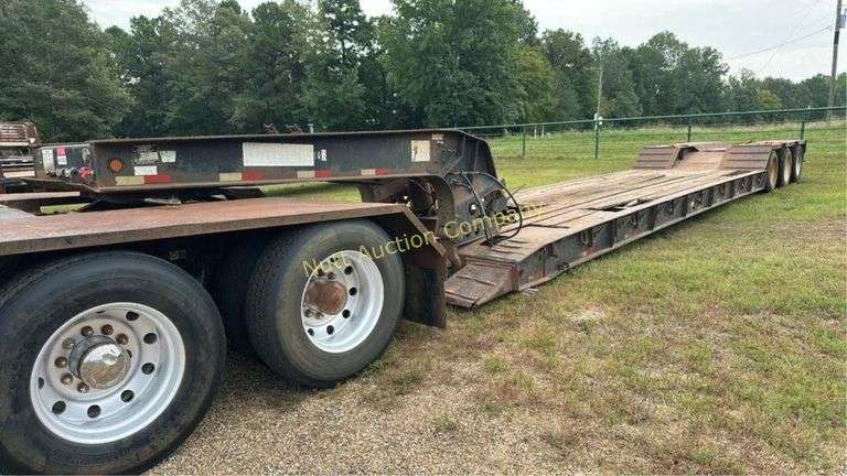 PITTS Lowboy Trailer LB55-22, 3 Axles, VIN 5JYLB2526FS050531