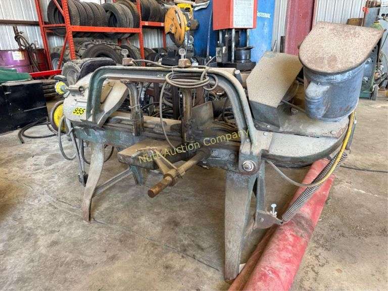 Wells 8M Metal Band Saw, Serial #17854, Heavy-Duty Stand