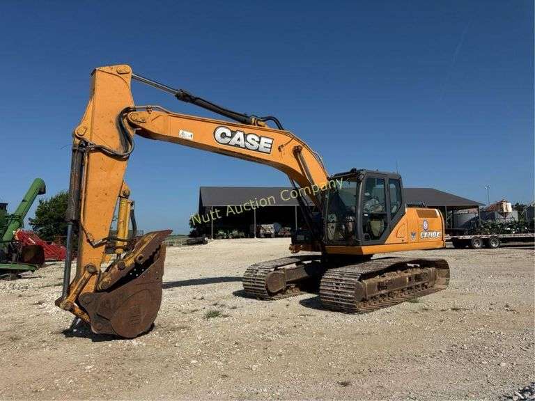 Case CX210C Hydraulic Excavator, Heavy-Duty Bucket