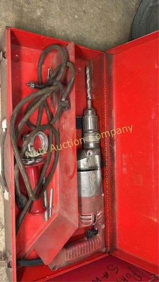 Milwaukee 5398 Heavy-duty Hammer Drill, 120V, 10A, Serial: 65A7625xx worked at time of testing.