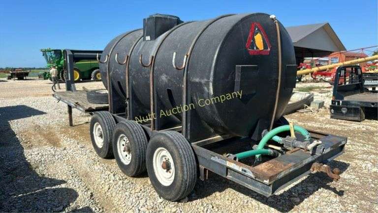 Shop Built Gooseneck Nurse Trailer. Triple axle. NO TITLE