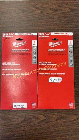 Milwaukee Band Saw Blades