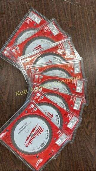 Milwaukee Circular Saw Blade, 8 Inch, 42 Teeth, Cermet Carbide, Qty 8