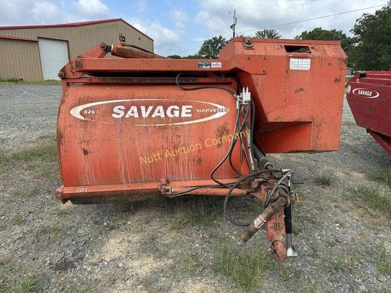 Savage Model 8261, PTO driven pecan harvester SR# 826156153