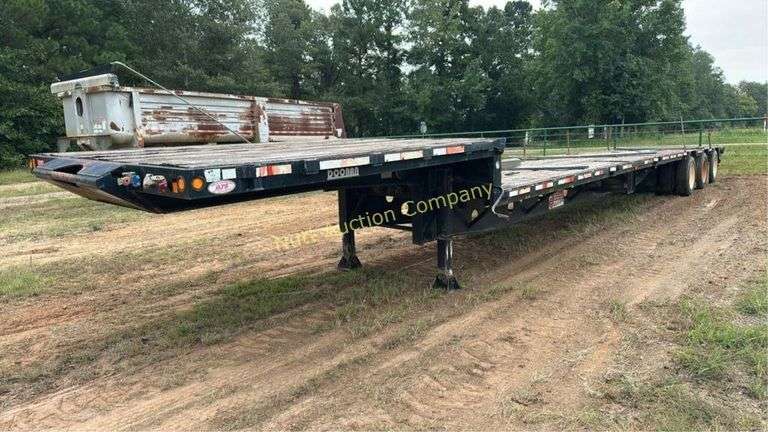 2013 Doonan Black Gold Flatbed Trailer, 53 ft Length