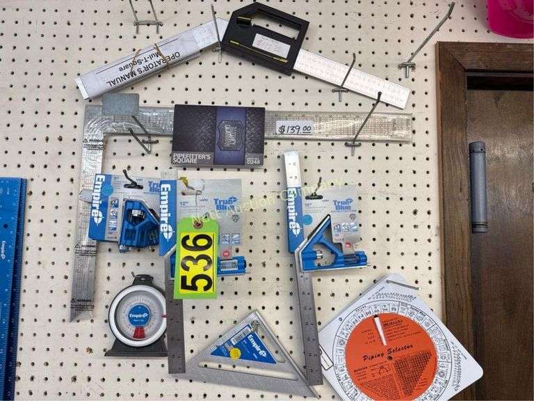 Empire True Blue Squares & Angle Finders