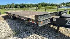 Trailboss Flatbed Trailer, NO TITLE, GVWR 49,860 lb., 2 Axle