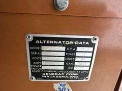 Generac model 8956-2 25 KVA single phase generator