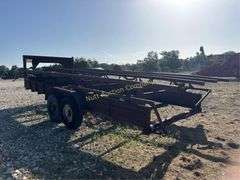 Gooseneck Hay Trailer, 32 ft Deck, 2 Axles, 10,000