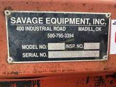 Savage Model 8261, PTO driven pecan harvester SR# 826156153
